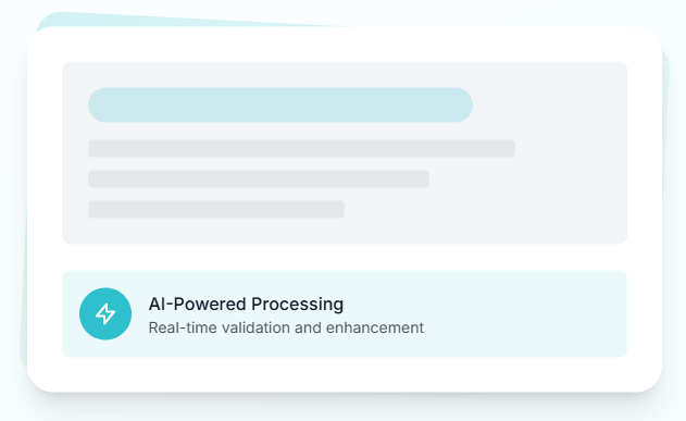 AI-Powered Processing